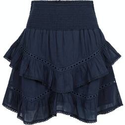 Neo Noir Ricki S Voile Skirt - Navy