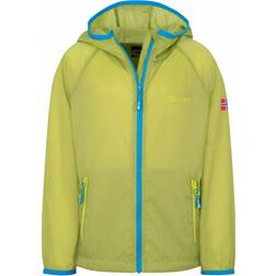 Trollkids Fjell Running Jacket Vindjacka Barn - Olivgrön