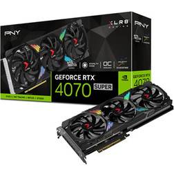 PNY NVIDIA GeForce RTX 4070 SUPER HDMI 3 x DP 12GB OC