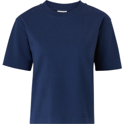 Gina Tricot Basic Tee Tops & Shirts - Blue