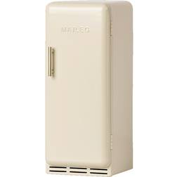 Maileg Miniature fridge Raw white Tillbehör till dockor Metal H: 22 cm B: 9 cm