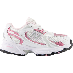 New Balance Toddler's 530 Bungee - White/Pink