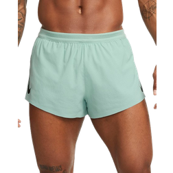 Nike AeroSwift Men's 2" Brief Lined Racing Shorts - Mineral/Black