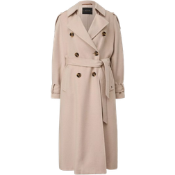 Comma Trench Coat - Beige