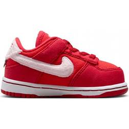 Nike Dunk Low TD - Fire Red/Light Crimson/White/Pink Foam