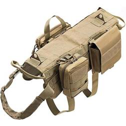 Military Dog ​​Harness with Pocket Chest Saddle