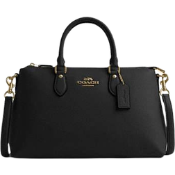 Coach Georgia Satchel - Gold/Black