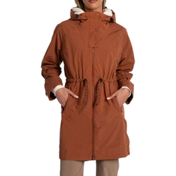 Lolë Piper Oversized Rain Jacket - Rust