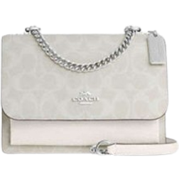 Coach Klare Crossbody In Signature Canvas - Silver/Chalk/Glacier White