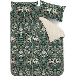 Catherine Lansfield Majestic Stag Double Duvet Cover Green (200x200cm)