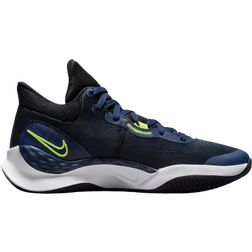 NIKE Elevate 3 M - Black/Midnight Navy/White/Volt