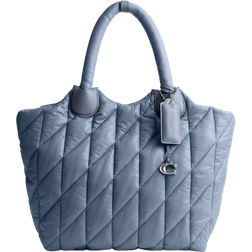 Coach Iris Tote - Silver/Slate Blue