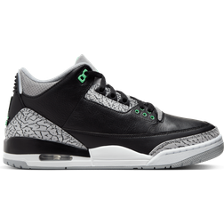 Nike Air Jordan 3 Retro M - Black/Green Glow/Wolf Grey/White