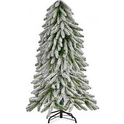 S3612773 White Green Christmas Tree 210cm