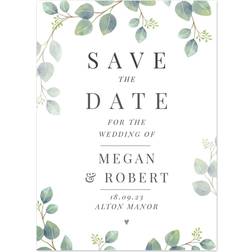 Personalised Memento Company Cards & Invitations Wedding Save the Dates 36pcs