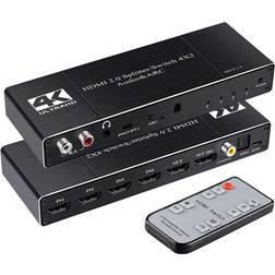 Nordic SGM-154 4X2 with Audio Extractor and ARC HDMI Switch