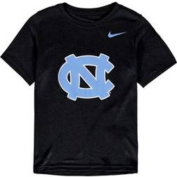 Nike Youth North Carolina Tar Heels Cotton Logo T-shirt - Black