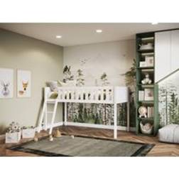 Flair Bea Midsleeper Cabin Bed White
