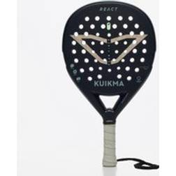 Kuikma Adult Padel Racket Pr React Black/white