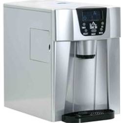 Homcom 800-141 Ice Maker Machine And Water Dispenser Silver