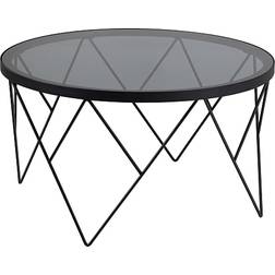 AC Design Furniture Halstow 80 cm Rund Grå Soffbord 80x80cm