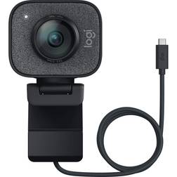Logitech Logitech StreamCam Web Camera, 1080P HD 60fps Streaming Webcam with USB-C and Built-in Microphone, Graphite Black