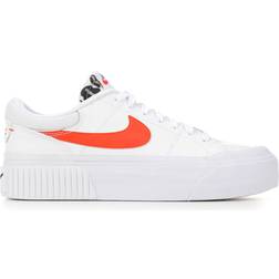 Nike Court Legacy Lift White Leopard W - White/Rattan/Black/Team Orange