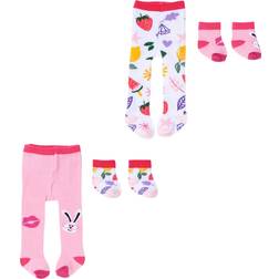 Baby Born 836064 Strumpfhose und Socken im Set für 43 cm Puppen