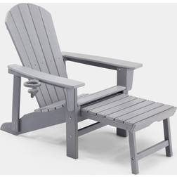 VonHaus Grey Garden Chair
