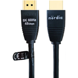 Nordic HDMI-520 2.1 HDMI - HDMI M-M 2m