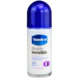 Vaseline Double Invisible Roll On Antiperspirant Deodorant 50ml