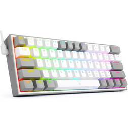 Redragon Klawiatura K617 Fizz Red Switch K617WG-RGB