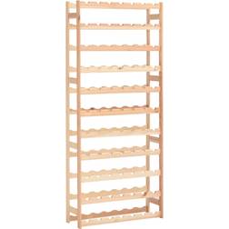 vidaXL 286197 Natural Wine Rack 72x166cm