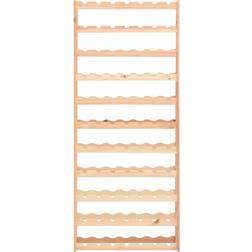 vidaXL 286197 Natural Wine Rack 72x166cm
