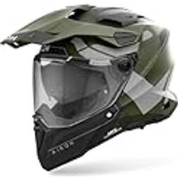 Airoh Commander 2 Reveal Adventurehjälm - Militärgrön