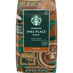 Starbucks Pike Place Ground Coffee Medium Roast 16oz 1