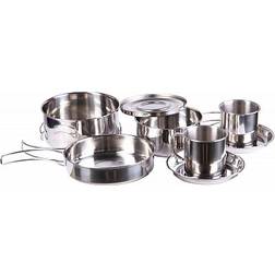 Mil-Tec Stainless Steel Cook Set 8 items