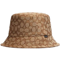 Coach Signature Jacquard Bucket Hat - Khaki