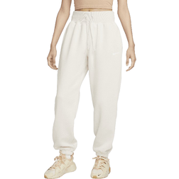 NIKE Sportswear Phoenix Fleece Women's Oversized High Waisted Sweatpants - Light Orewood Brown/Sail