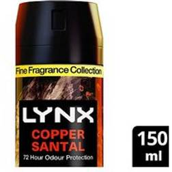 Lynx Fine Fragrance Collection Premium Deodorant Bodyspray Copper Santal 150ml