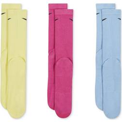 Nike Everyday Plus Cushioned Training Crew Socks 3-pack - Multi-Color