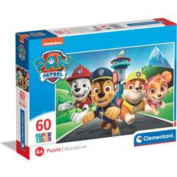 Clementoni Paw Patrol Supercolor 60 Pieces