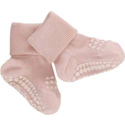 Go Baby Go Bamboo Non-Slip Socks - Soft Pink