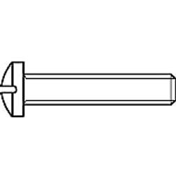 Toolcraft 827126 Skruv M2 galvaniskt förzinkad 100st