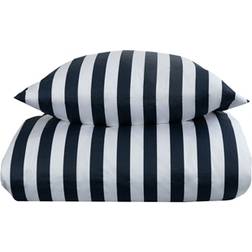 Borg Living Nordic Stripe mörkblå Påslakan