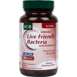 Holland & Barrett Live Friendly Bacteria With Acidophilus 120 st