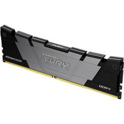 Kingston FURY Renegade DDR4 module 8 Go DIMM 288 broches 3600 MHz PC4-28800 CL16 1.35 V mémoire sans tampon non ECC noir