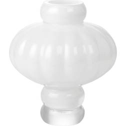 Louise Roe Balloon Opal White Vas 20cm