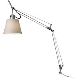 Artemide Tolomeo Basculante Aluminium/Beige Bordslampa 66cm