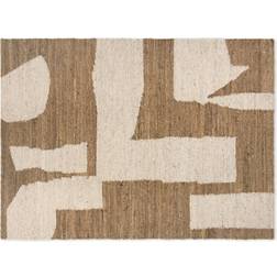 ferm LIVING Piece Brun, Beige 140x200cm